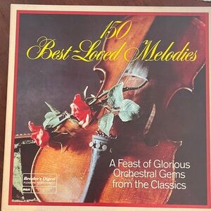 150 Best-Loved Melodies Vinyl Record
Vintage - 8 records - fabulous condition